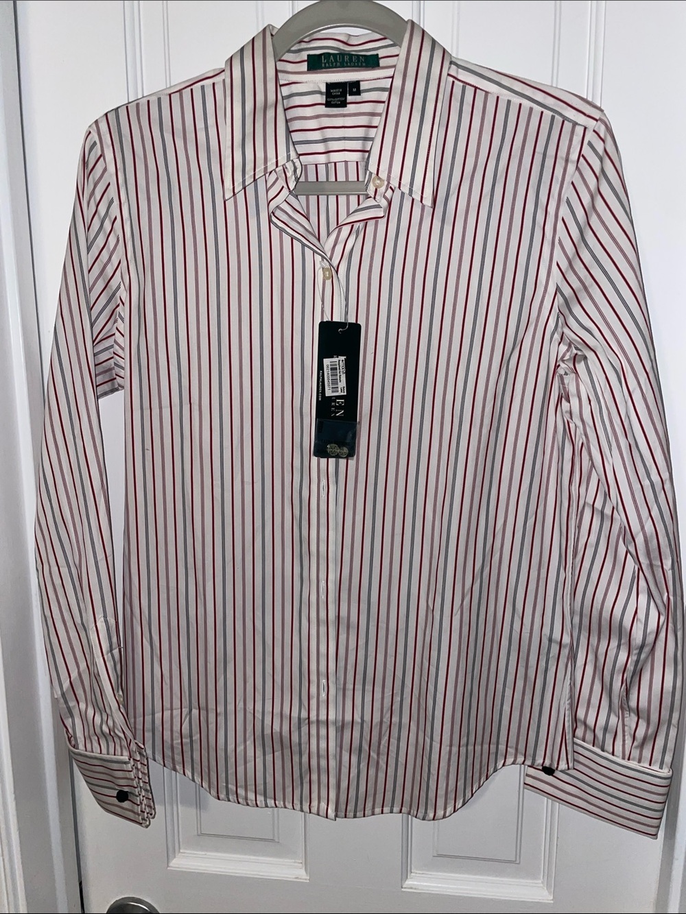 Ralph Lauren Pinstriped Button Down NWT